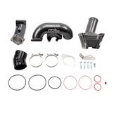 Wehrli Custom Fab 2007.5-2010 LMM Duramax High Flow 3" Y-Bridge Kit, Shocker Yellow